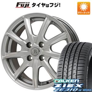 【新品国産4穴100車】 夏タイヤ ホイール4本セット 185/60R15 ファルケン ジークス ZE310R エコラン（限定） ブランドル E05 15インチ｜fujidesignfurniture