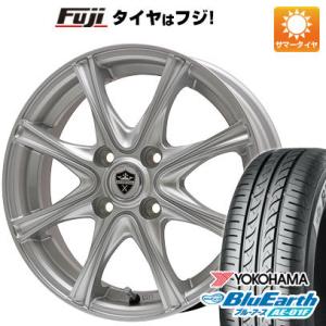 【新品国産4穴100車】 夏タイヤ ホイール4本セット 185/65R15 ヨコハマ ブルーアース AE-01F ブランドル ER16 15インチ｜fujidesignfurniture