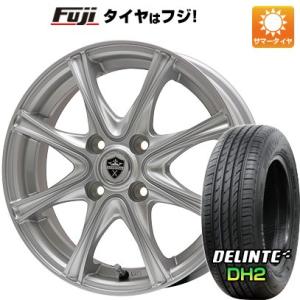 【新品国産4穴100車】 夏タイヤ ホイール4本セット 185/65R15 デリンテ DH2(限定) ブランドル ER16 15インチ｜fujidesignfurniture