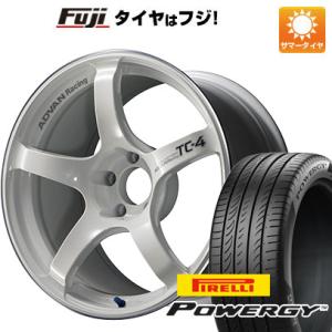 【新品国産4穴100車】 夏タイヤ ホイール4本セット 185/65R15 ピレリ パワジー ヨコハマ アドバンレーシング TC4 15インチ｜fujidesignfurniture