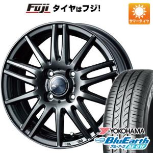 【新品国産4穴100車】 夏タイヤ ホイール4本セット 185/65R15 ヨコハマ ブルーアース AE-01F ウェッズ ザミック ティート 15インチ｜fujidesignfurniture