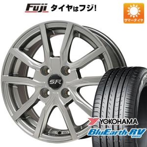 【パンク保証付】【新品国産4穴100車】 夏タイヤ ホイール4本セット 185/65R15 ヨコハマ ブルーアース RV-03 ブランドル N52 15インチ｜fujidesignfurniture