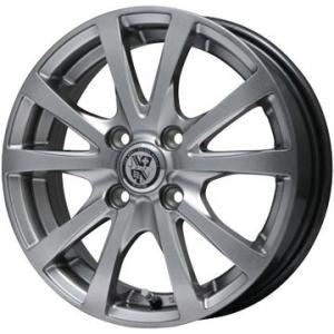 【新品国産4穴100車】 夏タイヤ ホイール4本セット 185/65R14 ダンロップ エナセーブ EC204 ビッグウエイ TRG バーン 14インチ｜fujidesignfurniture