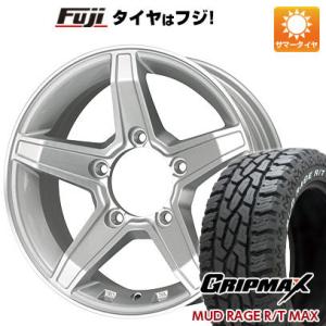 【新品】ジムニーシエラ 夏タイヤ ホイール4本セット 195/80R15 グリップマックス マッドレイジR/T MAX RWL(限定) プレミックス エステラ 15インチ｜fujidesignfurniture