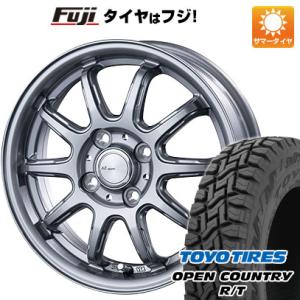 【新品 軽自動車】軽トラ 軽バン 夏タイヤ ホイール4本セット 145/80R12 80/78N トーヨー オープンカントリー R/T RBL インターミラノ AZ-SPORTS RC-10 12インチ｜fujidesignfurniture