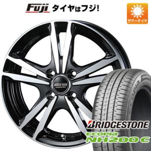 【新品 軽自動車】アトレーワゴン夏タイヤ ホイール4本セット 165/65R13 ブリヂストン エコ...