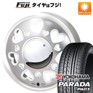 【新品 軽自動車】夏タイヤ ホイール4本セット 165/55R14 ヨコハマ PARADA PA03...