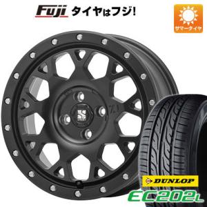 【新品 軽自動車】N-BOX タント ワゴンR 夏タイヤ ホイール4本セット 155/65R14 ダンロップ EC202L MLJ エクストリームJ XJ04 14インチ｜fujidesignfurniture