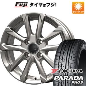 【新品 軽自動車】 夏タイヤ ホイール４本セット 165/55R14 ヨコハマ PARADA PA0...