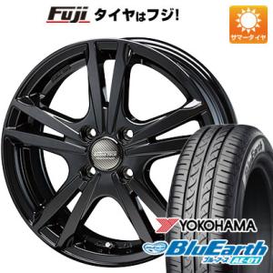 【新品 軽自動車】 サマータイヤ ホイール4本セット 165/55R14 ヨコハマ ブルーアース A...