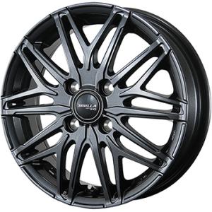 【新品 軽自動車】N-BOX タント スペーシア サマータイヤ ホイール4本セット 155/65R14 ダンロップ EC202L トピー シビラ NEXT W45 14インチ｜fujidesignfurniture