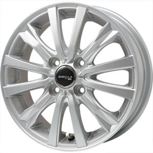 【新品 軽自動車】N-BOX タント スペーシア サマータイヤ ホイール4本セット 155/65R14 ブリヂストン ニューノ(限定) トピー シビラ NEXT W-5【限定】 14インチ｜fujidesignfurniture