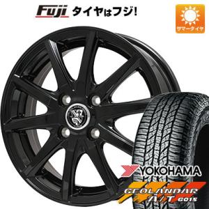 【新品 軽自動車】N-BOX タント ワゴンR 夏タイヤ ホイール4本セット 155/65R14 ヨコハマ ジオランダー A/T G015 RBL ビッグウエイ TRG GB10 14インチ｜fujidesignfurniture