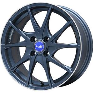 【新品 軽自動車】 サマータイヤ ホイール4本セット 165/40R17 ミレバー スポーツマクロ MA345 レアマイスター LMスポーツクロス10 マットブルー 17インチ｜fujidesignfurniture