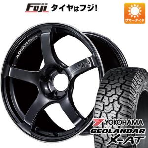 【新品 軽自動車】ハスラー 夏タイヤ ホイール4本セット 165/60R15 ヨコハマ ジオランダー X-AT G016 ヨコハマ アドバンレーシング TC4 15インチ｜fujidesignfurniture