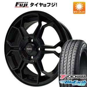 【新品 軽自動車】N-BOX タント ワゴンR 夏タイヤ ホイール4本セット 165/55R15 ヨコハマ ブルーアース AE-01 モモ ベガK 15インチ｜fujidesignfurniture