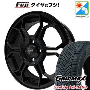 【新品 軽自動車】タフト ソリオ オールシーズンタイヤ ホイール4本セット 165/65R15 グリップマックス シュアグリップA/S ナノ(限定) モモ ベガK 15インチ｜fujidesignfurniture