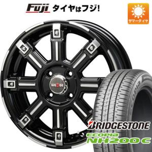 【新品 軽自動車】N-BOX タント 夏タイヤ ホイール4本セット 165/55R15 ブリヂストン...