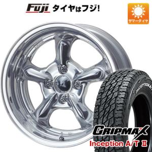 新品 ハスラー デリカミニ(4WD) サマータイヤ ホイール4本セット 165/60R15 GRIPMAX インセプション A/TII RWL(限定) ワーク グッカーズ HEMI 15インチ｜fujidesignfurniture