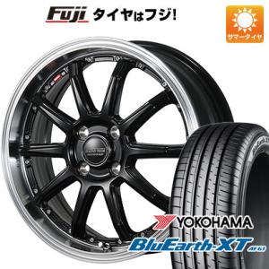 【新品国産5穴114.3車】 夏タイヤ ホイール4本セット 225/65R17 ヨコハマ ブルーアース XT AE61 ブレスト バーンズテック S10-DP 17インチ