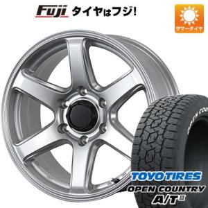 【新品】ハイエース200系 夏タイヤ ホイール4本セット 195/80R15 107/105N トーヨー オープンカントリー A/T III RWL/RBL トピー ME-A 15インチ｜fujidesignfurniture