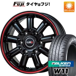 【新品】ハイエース200系 夏タイヤ ホイール4本セット 215/60R17 ファルケン W11 109/107N レアマイスター LMG MOS-9 17インチ｜fujidesignfurniture