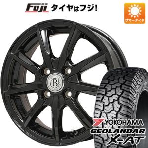 【新品国産4穴100車】 夏タイヤ ホイール4本セット 165/65R14 ヨコハマ ジオランダー X-AT G016 ブランドル E05B 14インチ｜fujidesignfurniture