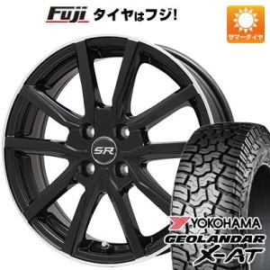 【新品国産4穴100車】 夏タイヤ ホイール4本セット 165/65R14 ヨコハマ ジオランダー X-AT G016 ブランドル N52B 14インチ｜fujidesignfurniture