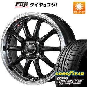 【新品国産4穴100車】 夏タイヤ ホイール4本セット 175/60R16 グッドイヤー イーグル エルエス エグゼ(限定) ブレスト バーンズテック S10-DP 16インチ｜fujidesignfurniture