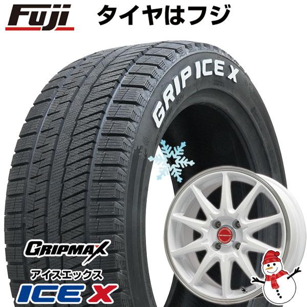 【新品国産4穴100車】 スタッドレスタイヤ ホイール4本セット 205/50R17 グリップマック...