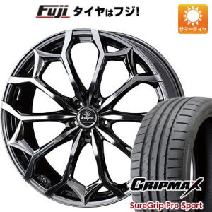 【新品国産5穴114.3車】 夏タイヤ ホイール4本セット 245/35R21 グリップマックス PRO SPORTS BSW（限定） ウェッズ クレンツェ ジルドーン 384EVO 21インチ｜fujidesignfurniture