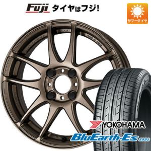 【新品国産4穴100車】 夏タイヤ ホイール4本セット 205/50R17 ヨコハマ ブルーアース ES32 ワーク エモーション CR kiwami 17インチ｜fujidesignfurniture