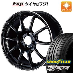 【新品国産4穴100車】 夏タイヤ ホイール4本セット 205/50R17 グッドイヤー イーグル ...