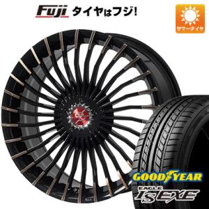 【新品】ライズ ハイブリッド 夏タイヤ ホイール4本セット 215/45R18 グッドイヤー イーグ...