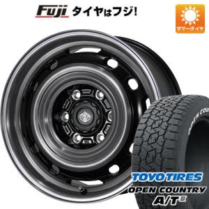 【新品国産5穴114.3車】 夏タイヤ ホイール4本セット 225/70R16 トーヨー オープンカントリー A/T III RBL トピー ランドフット XFG 16インチ｜fujidesignfurniture