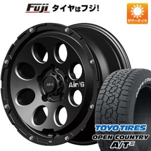 【新品国産5穴114.3車】 夏タイヤ ホイール4本セット 225/70R16 トーヨー オープンカントリー A/T III RBL フォーバイフォー エアージー マッシヴ 16インチ｜fujidesignfurniture