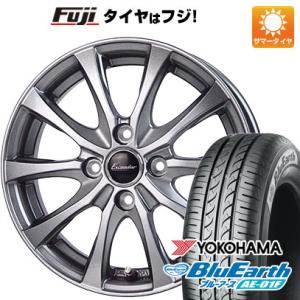 【新品国産4穴100車】 夏タイヤ ホイール4本セット 185/55R16 ヨコハマ ブルーアース AE-01F ホットスタッフ エクシーダー E07 16インチ｜fujidesignfurniture