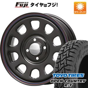 【新品 軽自動車】軽トラ 夏タイヤ ホイール4本セット 165/80R14 97/95N トーヨー オープンカントリー R/T RWL/RBL MLJ デイトナSS 14インチ｜fujidesignfurniture