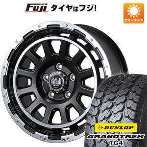 【新品 軽自動車】軽トラ 夏タイヤ ホイール4本セット 165R14 6PR ダンロップ グラントレ...