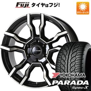 【新品】ランクル300 夏タイヤ ホイール4本セット 285/45R22 ヨコハマ PARADA Spec-X ジャオス バッカス CM-11 22インチ｜fujidesignfurniture