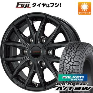 【新品】キャラバン 夏タイヤ ホイール4本セット 195/80R15 107/105N ファルケン ...