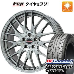 【新品国産5穴100車】 夏タイヤ ホイール4本セット 245/45R19 BFグッドリッチ(フジ専売) アドバンテージ コントロール ビッグウエイ LEYSEEN プラバ9M  19インチ｜fujidesignfurniture