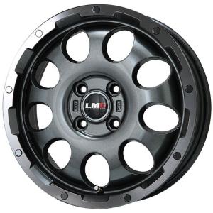 【新品 軽自動車】 スタッドレスタイヤ ホイール4本セット 145/80R12 ブリヂストン ブリザック VRX3 レアマイスター LMG CS-9 ガンメタリムポリッシュ 12インチ｜fujidesignfurniture