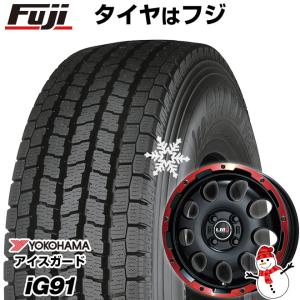 【新品 軽自動車】軽トラ 軽バン スタッドレスタイヤ ホイール4本セット 145/80R12 80/78N ヨコハマ アイスガード iG91 レアマイスター LMG CS-9 12インチ｜fujidesignfurniture