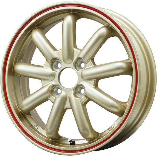 【新品 軽自動車】軽トラ スタッドレスタイヤ ホイール4本セット 145/80R12 80/78N ...