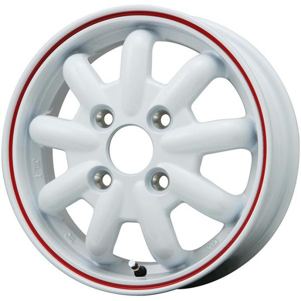 【新品 軽自動車】軽トラ スタッドレスタイヤ ホイール4本セット 145/80R12 80/78N ...