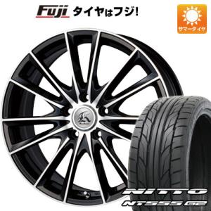 【パンク保証付】【新品国産5穴114.3車】 夏タイヤ ホイール4本セット 225/40R19 ニッ...