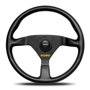 MOMO（モモ） ステアリング TUNER Black spokes 350mm 〔T-14