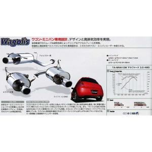 FUJITSUBO フジツボ Wagolis ワゴリス マフラー トヨタ ハイエース(2004〜 200系 KDH211K) 460-28029 送料無料(一部地域除く)｜fujidesignfurniture