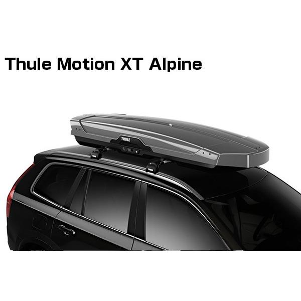 ※個人宅配送不可 THULE スーリー ルーフボックス モーションXT ALPINEチタン TH62...